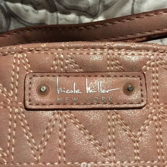 💥3/$20 Nicole Miller NY Crossbody Mini Purse~Blush Pink - Picture 8 of 8